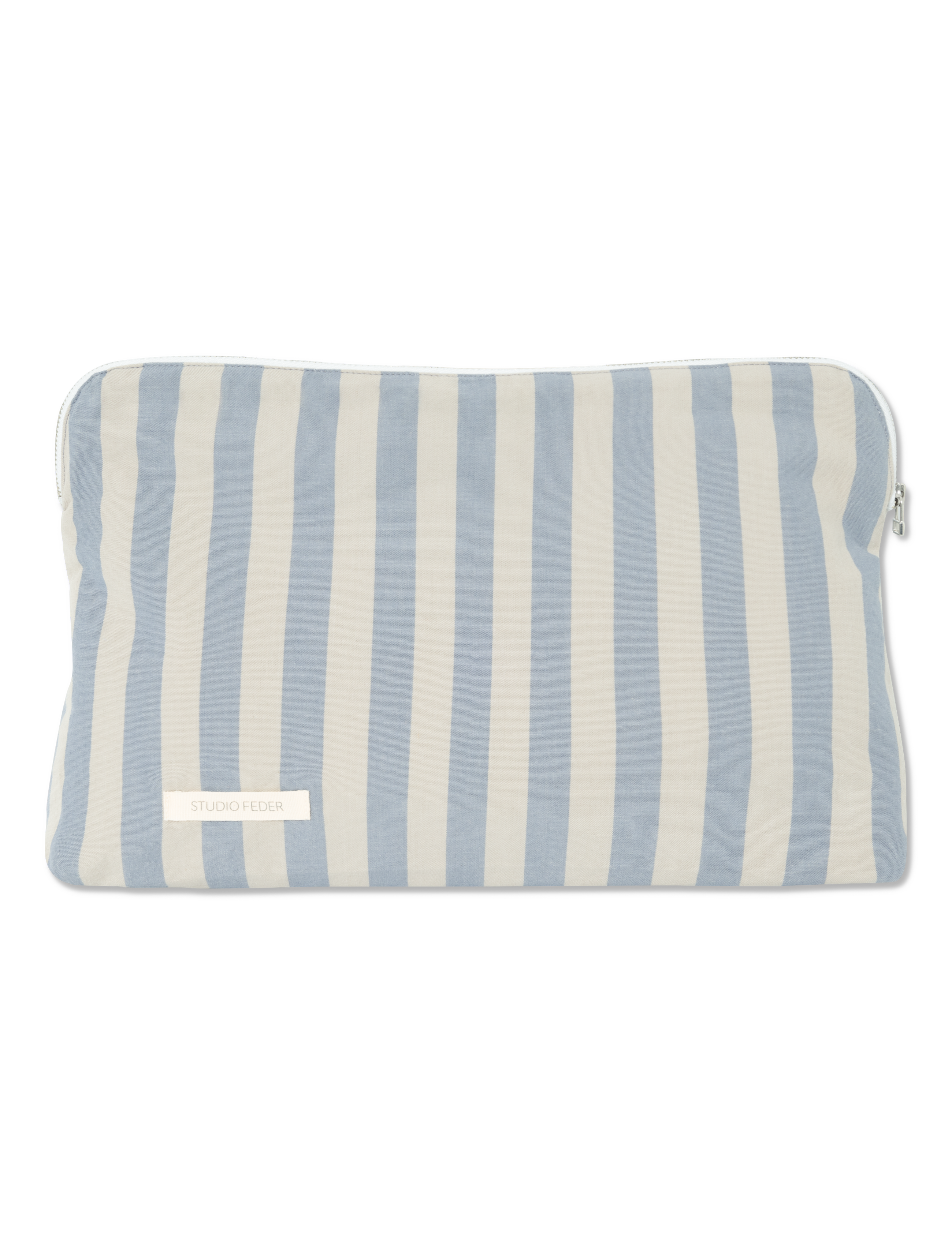 Celia toilettaske - Pale Blue Stripe